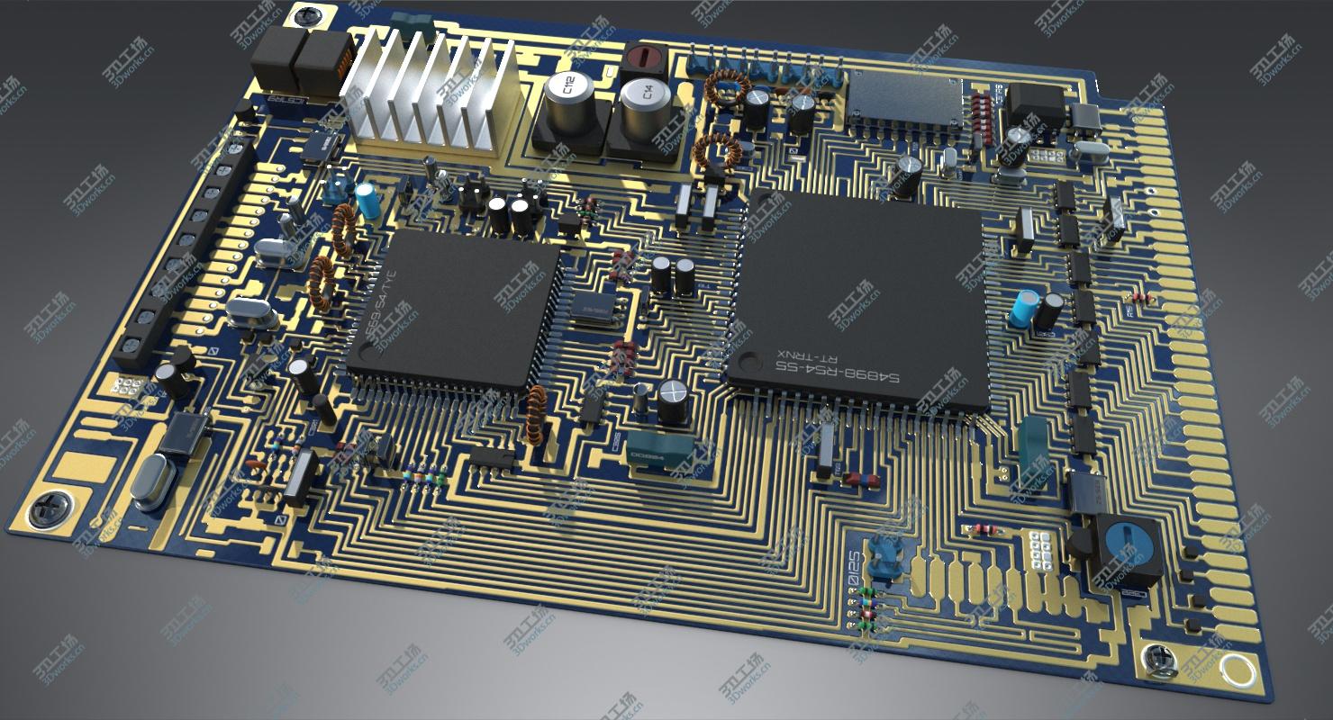 images/goods_img/20210319/Circuit Board Blue 3D model/5.jpg